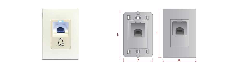 Leitor Biométrico Smart Bio-B